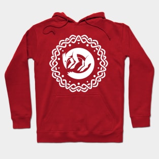 Celtic Fox - white Hoodie